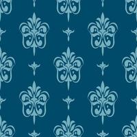 Seamless, repeat pattern,  Fat vector texture, elegant ornaments in classic style image.
