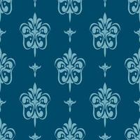 Seamless, repeat pattern,  Fat vector texture, elegant ornaments in classic style image.