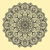 mandala abstract flower vector design element