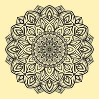 mandala abstract flower vector design element