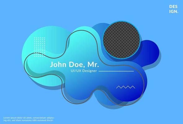 professional personal profile background, title, job position info,  trendy and dynamic header resume, presentation, cover, banner, landing page, social media, portfolio. vector design element