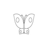 butterfly icon design vector