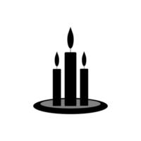 candle icon vector illustration design image element