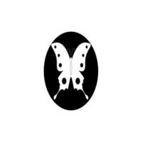 diseño de icono de mariposa vector