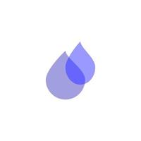 water drop icon design vector