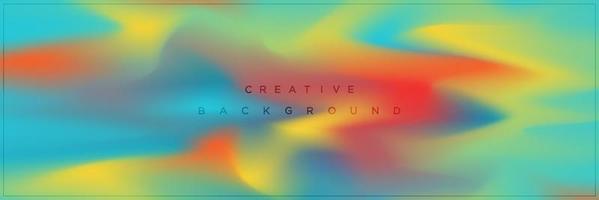 Modern abstract colorful gradient banner background design vector