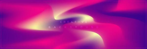 Modern abstract purple gradient banner background design vector