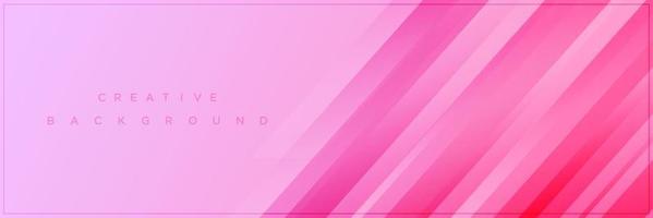 diseño de fondo de banner degradado rosa suave abstracto de belleza vector