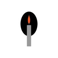 candle icon vector illustration design image element