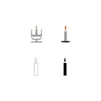 candle icon vector illustration design image element