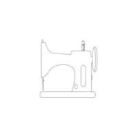 sewing machine icon image vector illustration