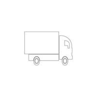 truck icon vector illustration design