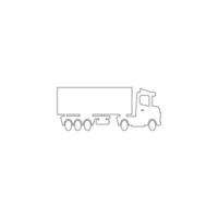 truck icon vector illustration design