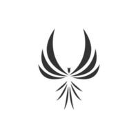 bird logo illustration vector