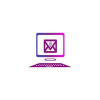 computer icon illustration vector