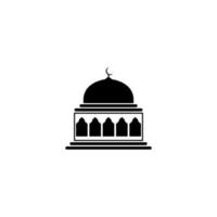 mosque icon logo image vector illustration