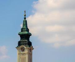 Orthodox church tower photo