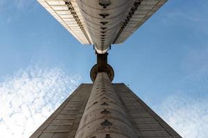 Genex tower in Belgrade view from below photo