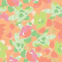 seamless mixed multicolour flowers pattern  background , greeting card or fabric vector