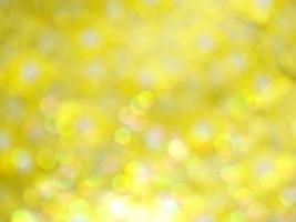 The golden bokeh has a little bit of light. photo