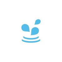 water drop icon design vector