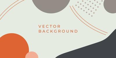 Vector abstract creative backgrounds in minimal trendy style - templates simple, stylish and minimal designs