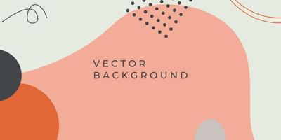 Vector abstract creative backgrounds in minimal trendy style - templates simple, stylish and minimal designs