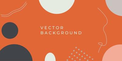 Vector abstract creative backgrounds in minimal trendy style - templates simple, stylish and minimal designs