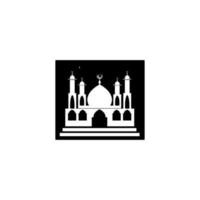 mosque icon logo image vector illustration