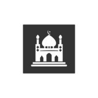 mosque icon logo image vector illustration