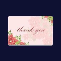 thank you card simple