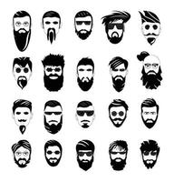 Set of Male Avatars vector