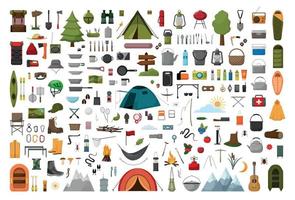 Set of Camping Equipments