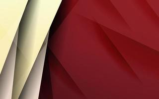 Abstract overlap gradient red premium vector