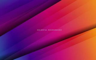 Abstract gradient color overlap layer background vector