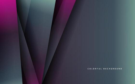 fondo de capa de superposición geométrica abstracta vector