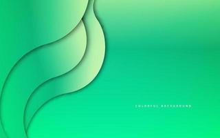 Abstract shape overlap layer background vector