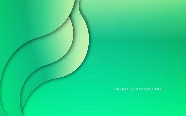 Abstract shape overlap layer background