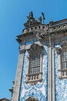 Exterior facade of Chapel Of Souls Capela das Almas de Santa Catarin on the Santa Catarina Street in Porto, Portugal photo