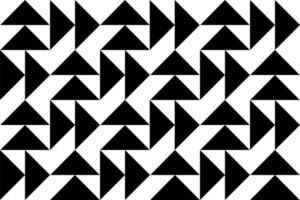 diseño de patrón de vector abstracto monocromo. diseño de formas abstractas de geometría. póster monocromático geométrico mínimo, ilustración vectorial de estilo retro plano