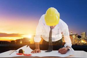 Professional Engineers with Project Control and Construction project management photo