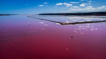 Aerial Views Of Hutt Lagoon WA photo