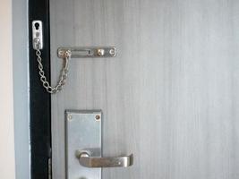 hotel room door when locked photo