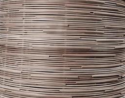 nature background of brown handicraft weave texture rattan surfac photo