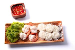 Fresh Shrimp Salad with Rice Vermicelli photo