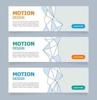 Digital science and education web banner design template vector