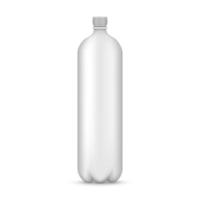 PET plastic bottle vector