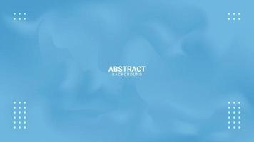 simple blur abstract background in blue color vector