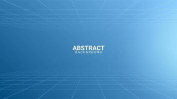 blue abstract background with thin grid vector