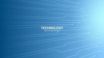 technology background with blue lines and dots